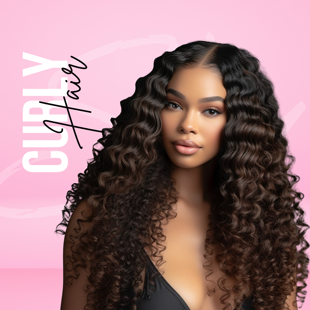 Raw Curly Hair